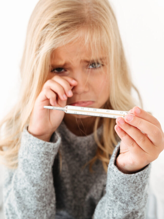 What can reduce high fever in children?