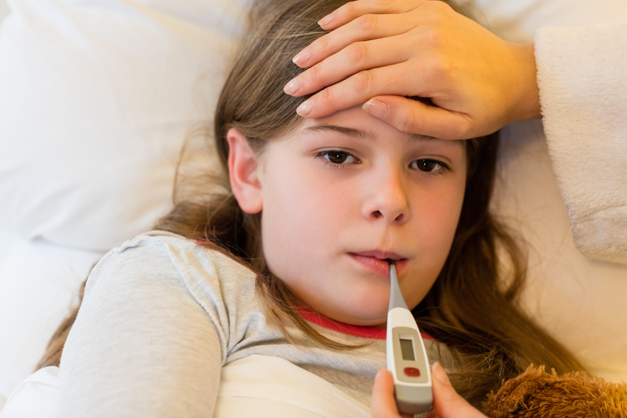 What can reduce high fever for baby?