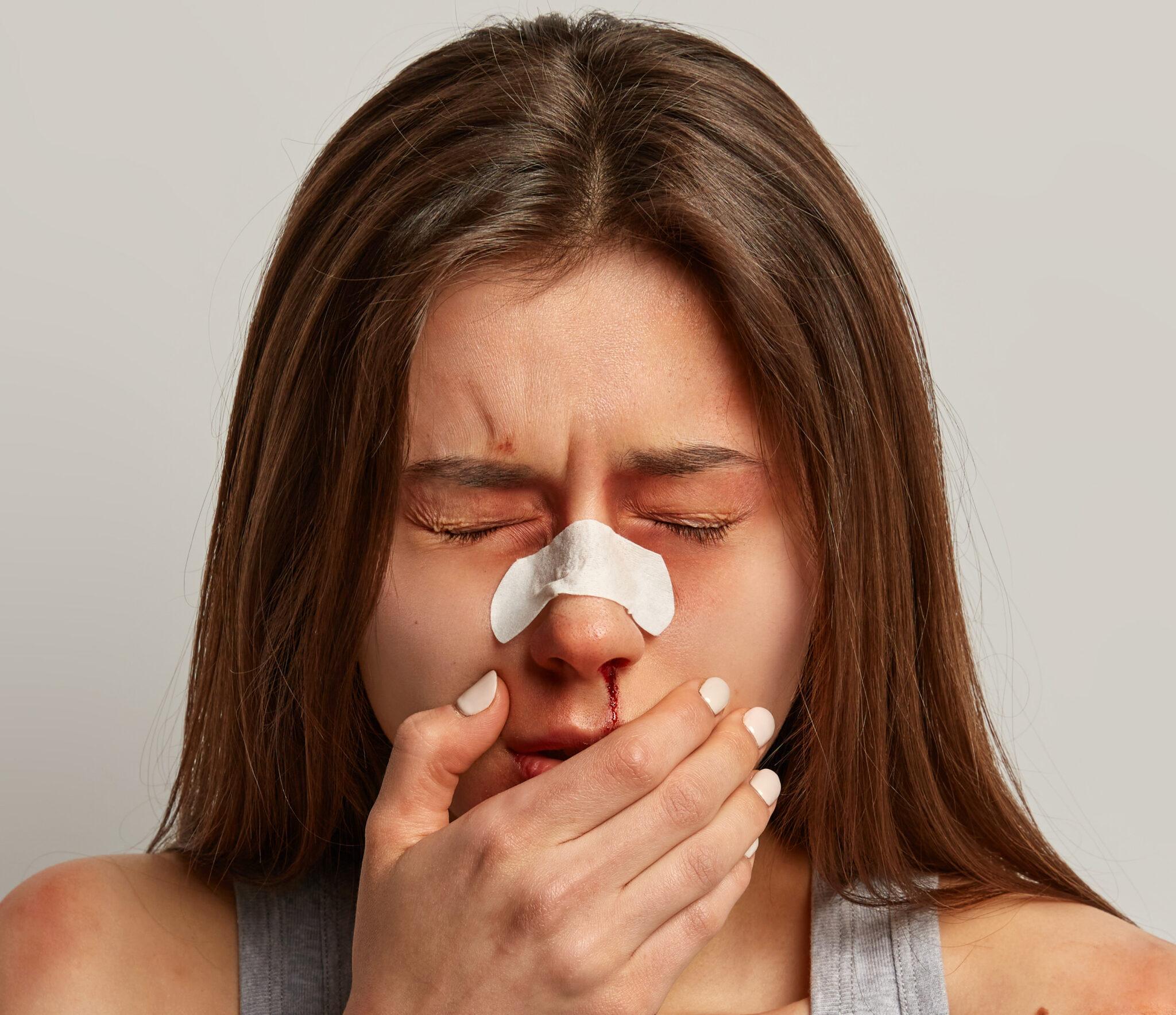 Left Nose Bleeding Spiritual Meaningsupport And Help - q2v057m