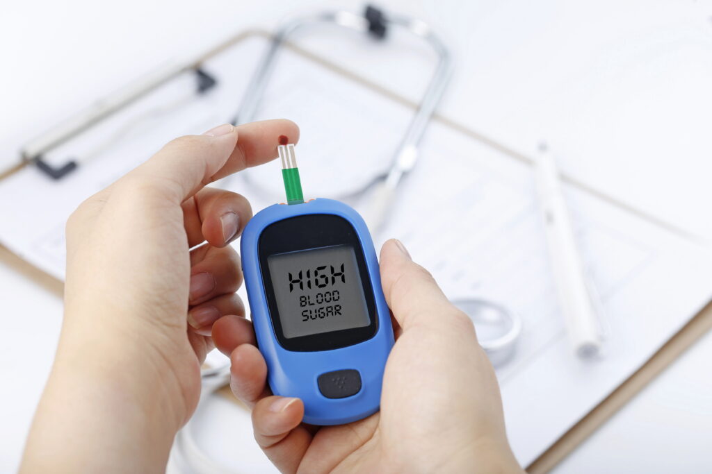 blood glucose meter