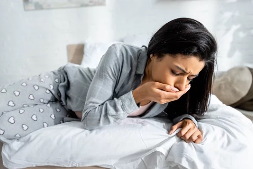Nausea in BF.7 coronavirus variant