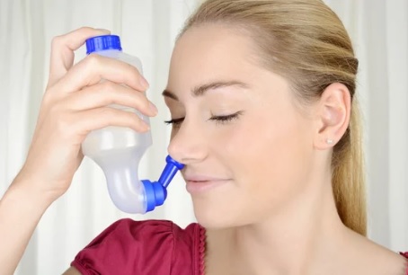 Sterile water or distilled water