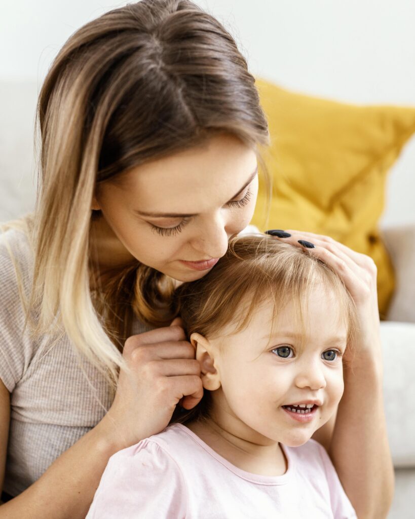 children with hearing loss delayed in Language Development