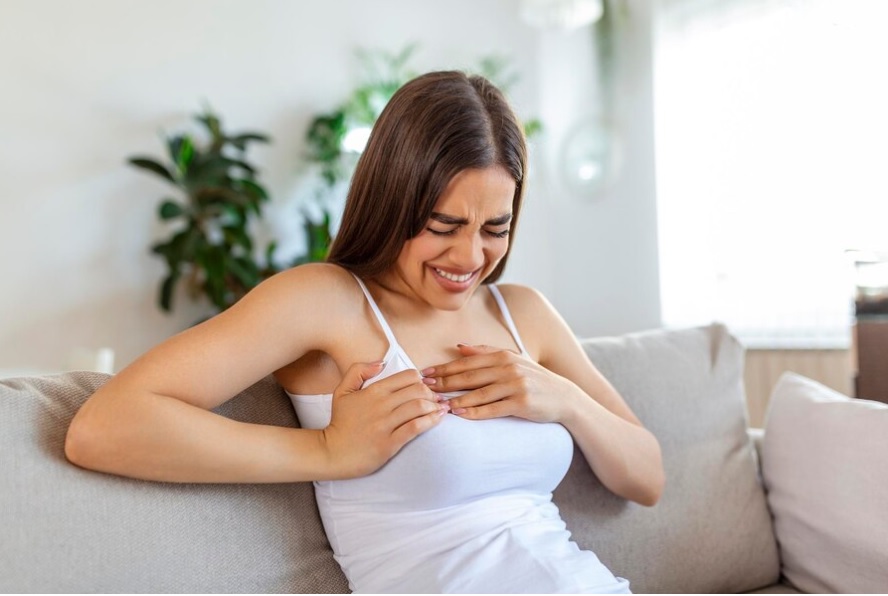 breast pain